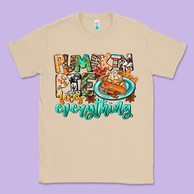 Pumpkin Pie Fixes Everything Classic Tee Designed By Cowhidedigitalart