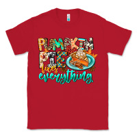 Red Pumpkin Pie Fixes Everything Classic Tee - CowhideDigitalArt