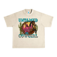 Sandshell untamed cowgirl Urban Heavy Tee - NancyCooperArtShop