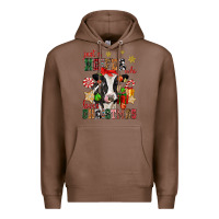 Chestnut just a heifer who loves christmas cow Premium Hoodie - CowGirlArtShop