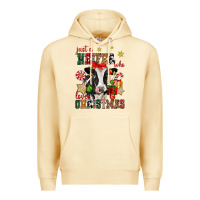 Pina Colada just a heifer who loves christmas cow Premium Hoodie - CowGirlArtShop