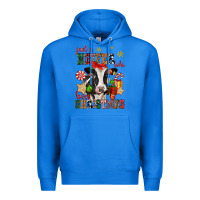 True Royal just a heifer who loves christmas cow Premium Hoodie - CowGirlArtShop
