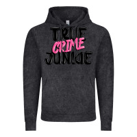 Vintage Black true crime junkie Vintage Hoodie - MaliasSmallBusiness
