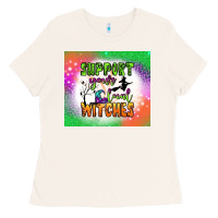 Bone supports your local witches tumbler Ladies Tee - BundleAndBundleShop