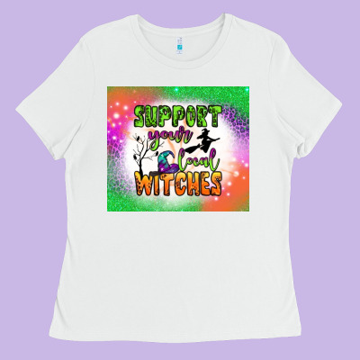 Supports Your Local Witches Tumbler Ladies Tee Designed By Bundleandbundleshop