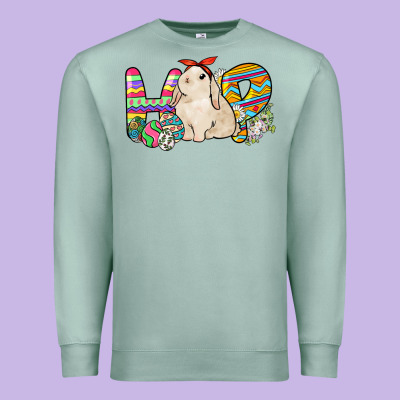 Hop Rabbit Easter Day Premium Sweatshirt Designed By Howdyjamesfarm