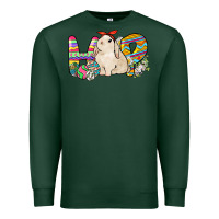 Sports Green Hop rabbit Easter Day Premium Sweatshirt - HowdyJamesFarm