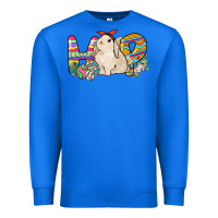 True Royal Hop rabbit Easter Day Premium Sweatshirt - HowdyJamesFarm