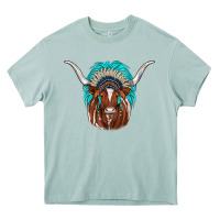 Arona texas longhorn indian headdress Heavy Core Tee - JahusDesignShop