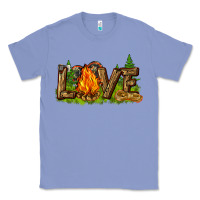 Colony Blue camping love Classic Tee - NancyCooperArtShop