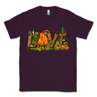 Plum camping love Classic Tee - NancyCooperArtShop
