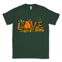Sports Green camping love Classic Tee - NancyCooperArtShop