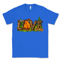 True Royal camping love Classic Tee - NancyCooperArtShop