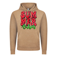 Summer Vibes Watermelon Vintage Hoodie | Teevron