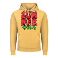 Vintage Mustard summer vibes watermelon Vintage Hoodie - Jasminsmagicworld