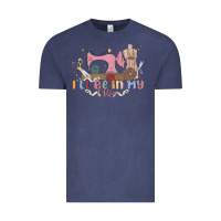 Vintage Denim ill be in my office Vintage Tee - MaliasSmallBusiness