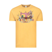 Vintage Mustard ill be in my office Vintage Tee - MaliasSmallBusiness