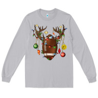 Moon Dust American Football Horn Christmas Long Sleeve Tee - BundleAndBundleShop