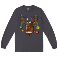 Smoke American Football Horn Christmas Long Sleeve Tee - BundleAndBundleShop