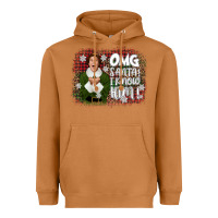 Meerkat the elf omg santa Heavyweight Hoodie - CowGirlArtShop