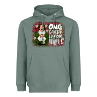 Sage the elf omg santa Heavyweight Hoodie - CowGirlArtShop