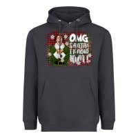 Smoke the elf omg santa Heavyweight Hoodie - CowGirlArtShop