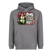 Storm the elf omg santa Heavyweight Hoodie - CowGirlArtShop