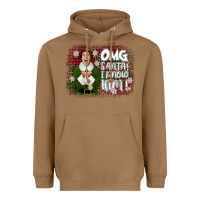 Toasted Coconut the elf omg santa Heavyweight Hoodie - CowGirlArtShop