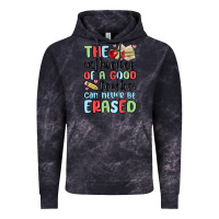 Cloud Black the influence of a good teacher can never be  eras Vintage Hoodie - MaliasSmallBusiness