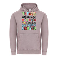 Vintage Zinc the influence of a good teacher can never be  eras Vintage Hoodie - MaliasSmallBusiness