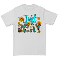 Dove Grey just pray Premium Tee - Artiststas