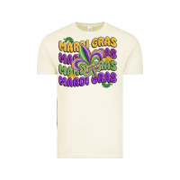 Vintage Arctic mardi gras with fleur de lis Vintage Tee - MaliasSmallBusiness