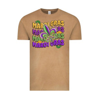 Vintage Camel mardi gras with fleur de lis Vintage Tee - MaliasSmallBusiness