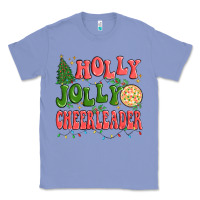 Colony Blue holly jolly cheerleader Classic Tee - MaliasSmallBusiness