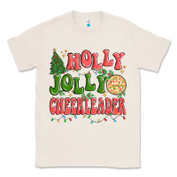 Natural holly jolly cheerleader Classic Tee - MaliasSmallBusiness