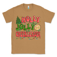 Toasted Coconut holly jolly cheerleader Classic Tee - MaliasSmallBusiness