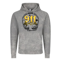 Cloud Rock 911 dispatcher Vintage Hoodie - MaliasSmallBusiness