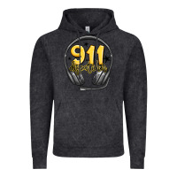 Vintage Black 911 dispatcher Vintage Hoodie - MaliasSmallBusiness