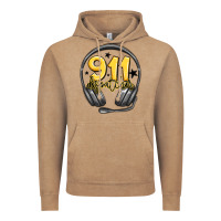Vintage Coffee 911 dispatcher Vintage Hoodie - MaliasSmallBusiness