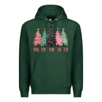 Sports Green merry and bright Premium Hoodie - CowGirlArtShop