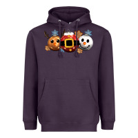 Plum christmas Heavyweight Hoodie - CowGirlArtShop