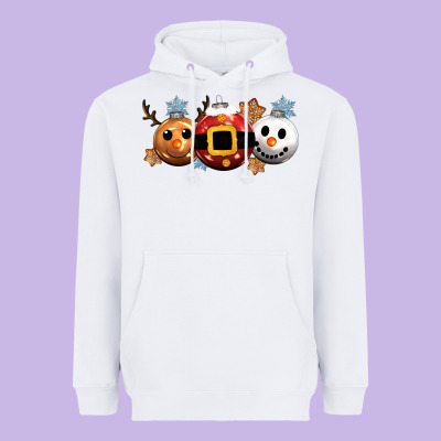 Christmas Heavyweight Hoodie Designed By Cowgirlartshop