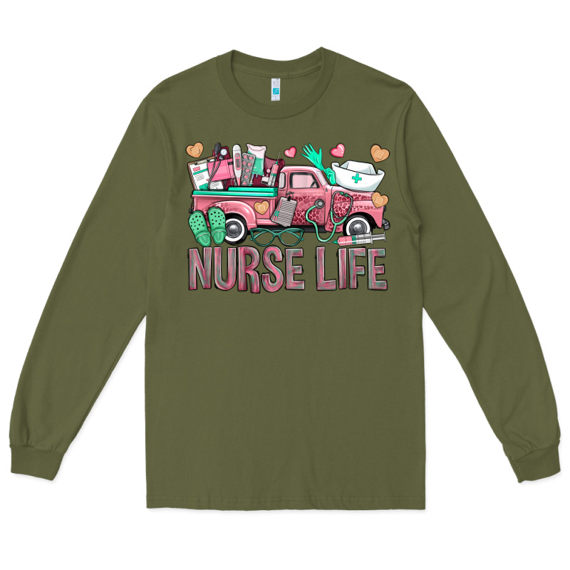 Nurse Life Truck Long Sleeve Tee by BundleAndBundleShop | Teevron
