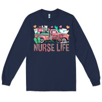 Navy Nurse Life Truck Long Sleeve Tee - BundleAndBundleShop