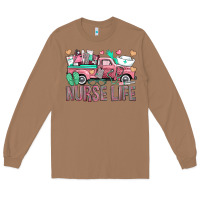 Toasted Coconut Nurse Life Truck Long Sleeve Tee - BundleAndBundleShop