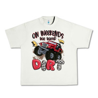 Pistachio on weekends we wear dirt Urban Heavy Tee - MaliasSmallBusiness