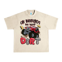 Sandshell on weekends we wear dirt Urban Heavy Tee - MaliasSmallBusiness