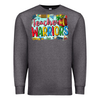 Charcoal Heather teacher of warriors Premium Sweatshirt - CowGirlArtShop