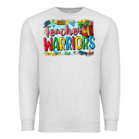 Oatmeal Heather teacher of warriors Premium Sweatshirt - CowGirlArtShop