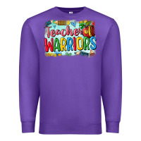 Purple teacher of warriors Premium Sweatshirt - CowGirlArtShop